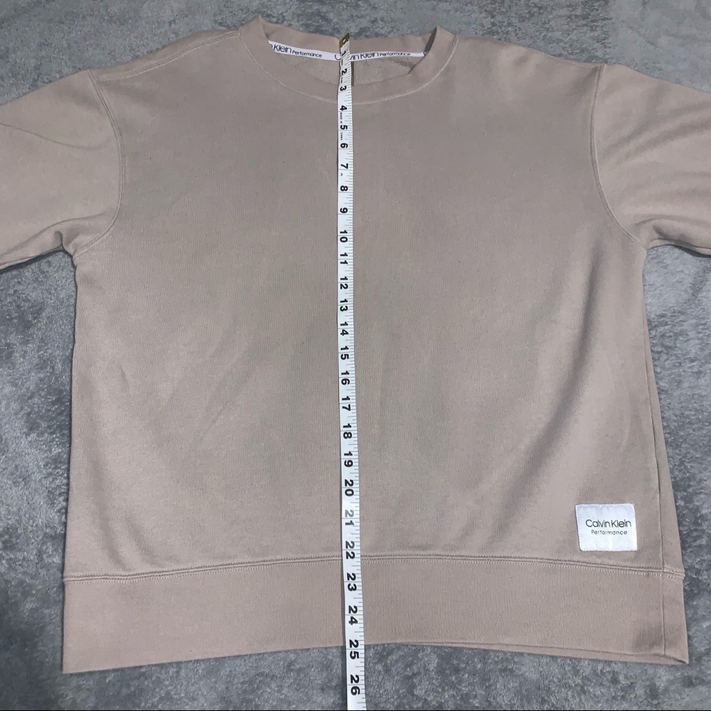 Calvin Klein Women’s Crew Neck Beige Sweater Size:Small - Picture 4 of 8